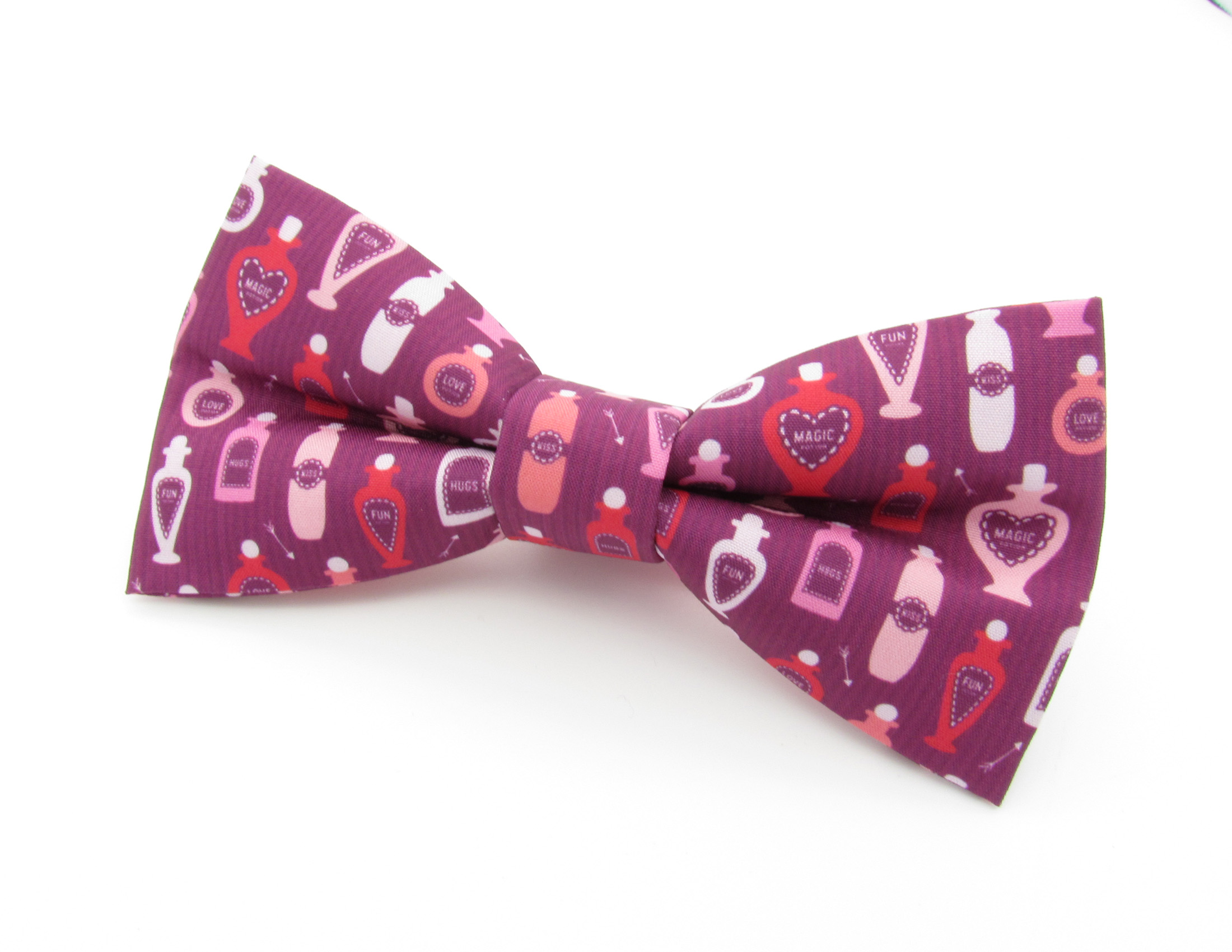 Pink Love Potion Bowtie - Image 3