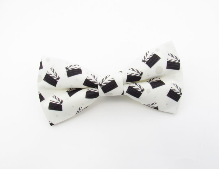 Movie Clapperboard Pattern Bowtie - Image 2