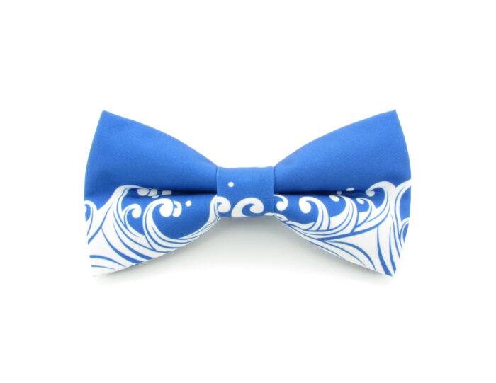 Ocean Waves Inspired Bowtie