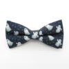 Navy Blue Ghostly Bowtie