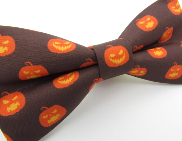 Halloween Pumpkin Bowtie & Cufflinks - Image 4