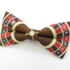 Roulette Wheel Inspired Bowtie & Faux Pocket Square - Image 3