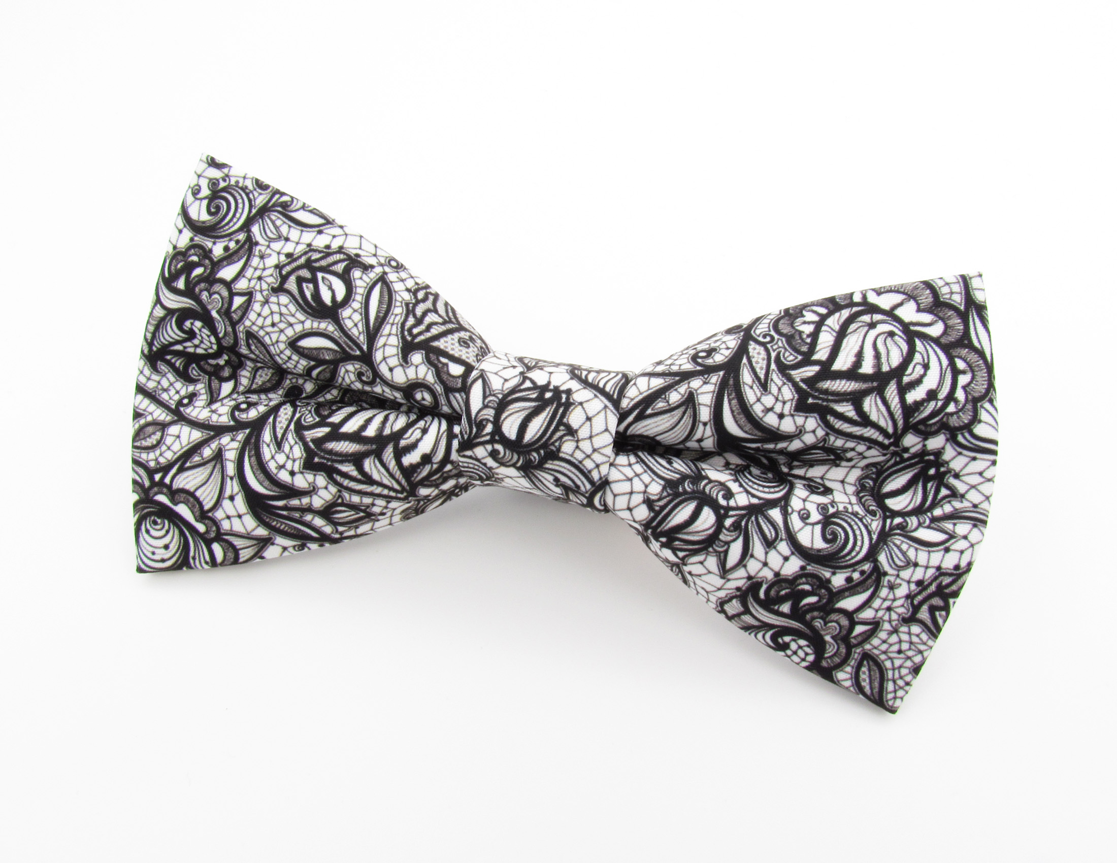 Lace Print Bowtie Set - Image 3
