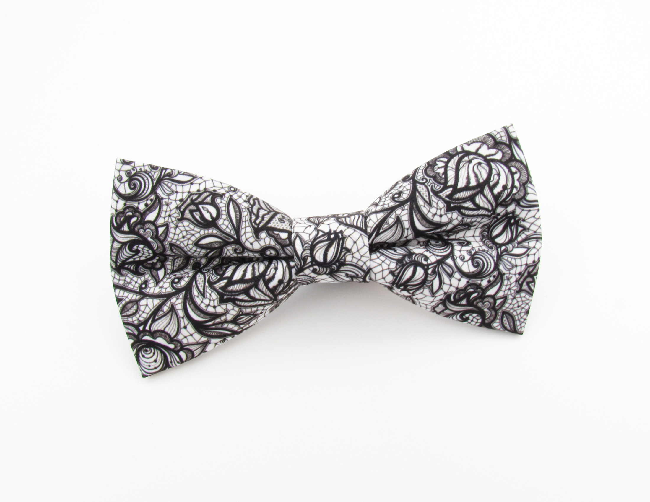Lace Print Bowtie Set - Image 2