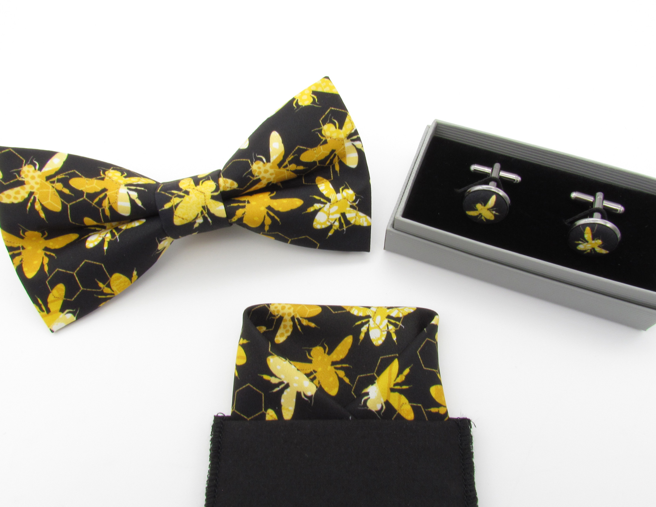 Honey Bee Bowtie Set - Image 9