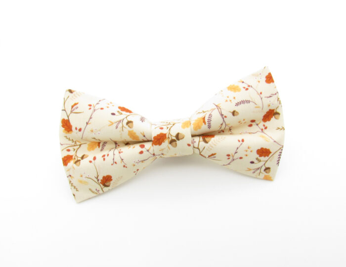 Autumn Woodland Bowtie & Faux Pocket Square - Image 2