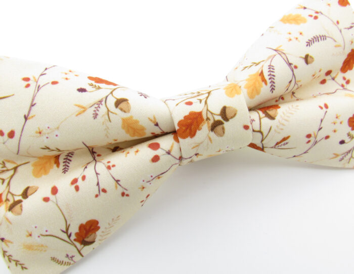 Autumn Woodland Bowtie & Faux Pocket Square - Image 4