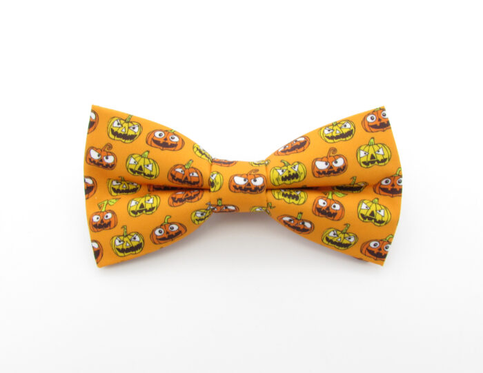 Cheerful Pumpkin Bowtie & Cufflinks
