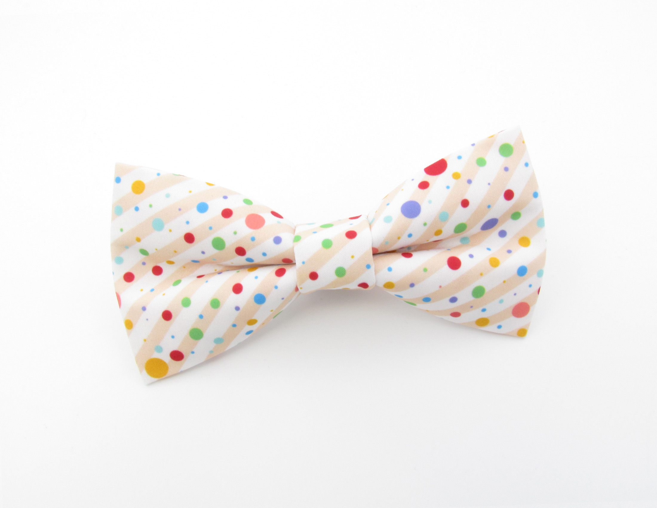 Stripy Polka Dot Bowtie Set - Image 2