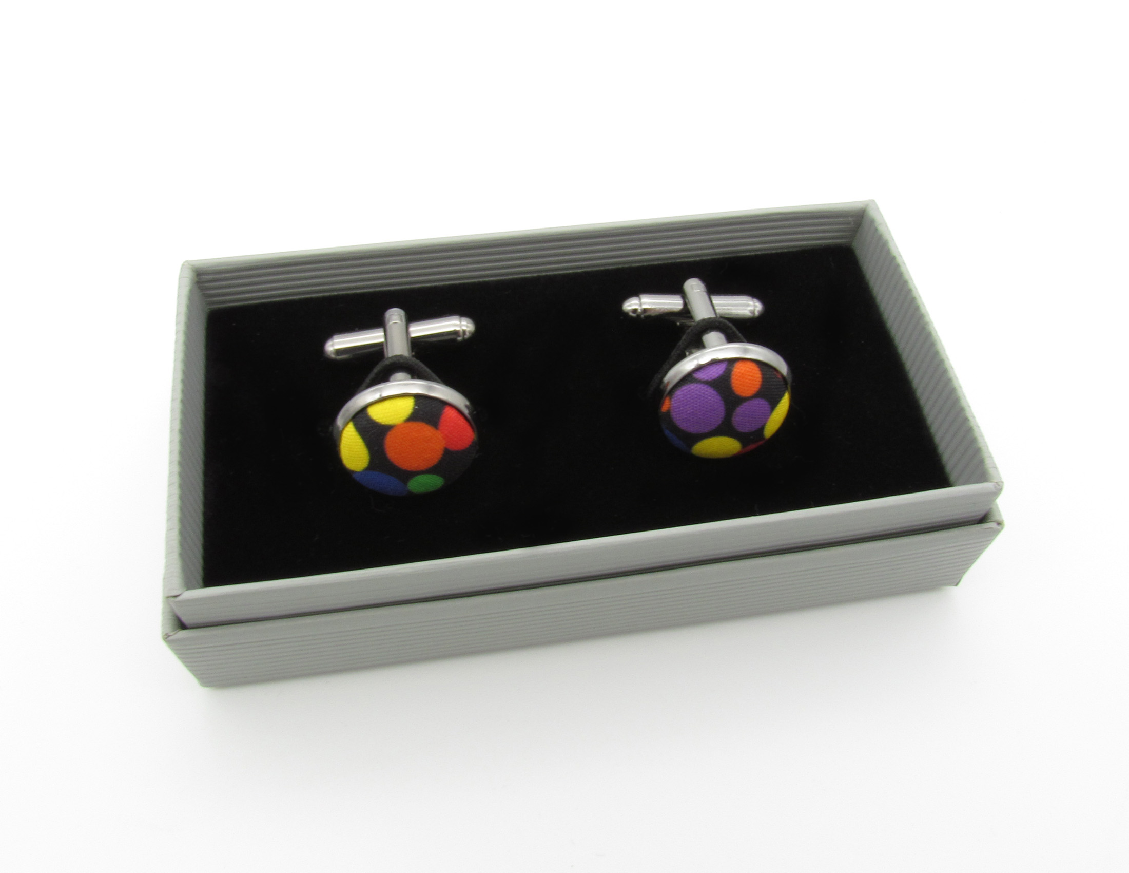 Bright Polka Dot Bowtie Set - Image 3