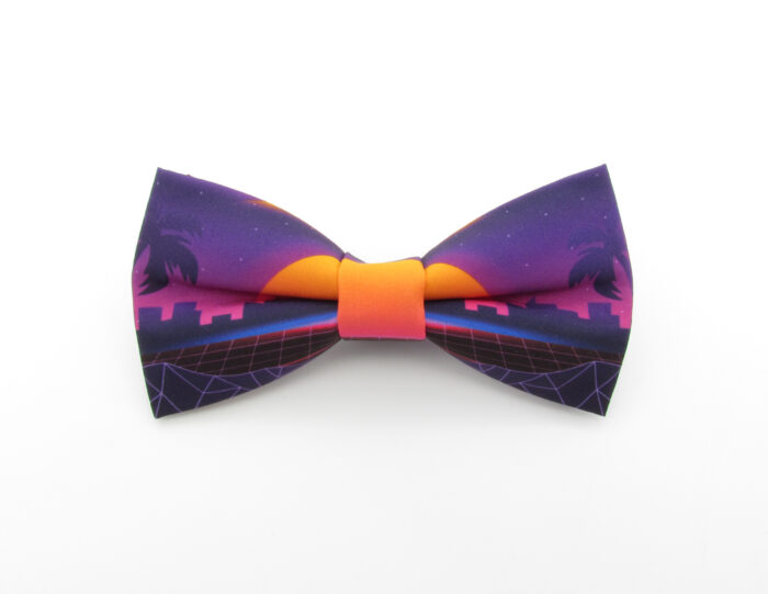 Retro-futuristic Landscape Bowtie