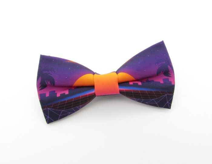 Retro-futuristic Landscape Bowtie - Image 2