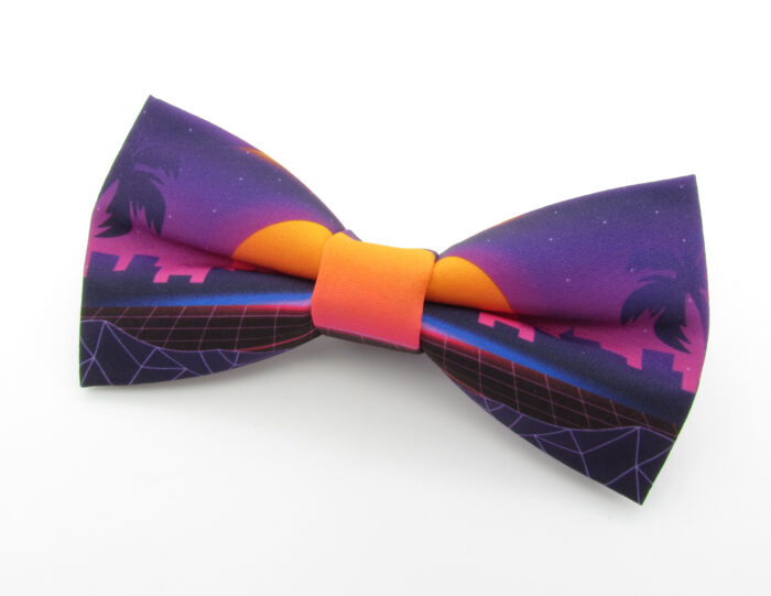 Retro-futuristic Landscape Bowtie - Image 3