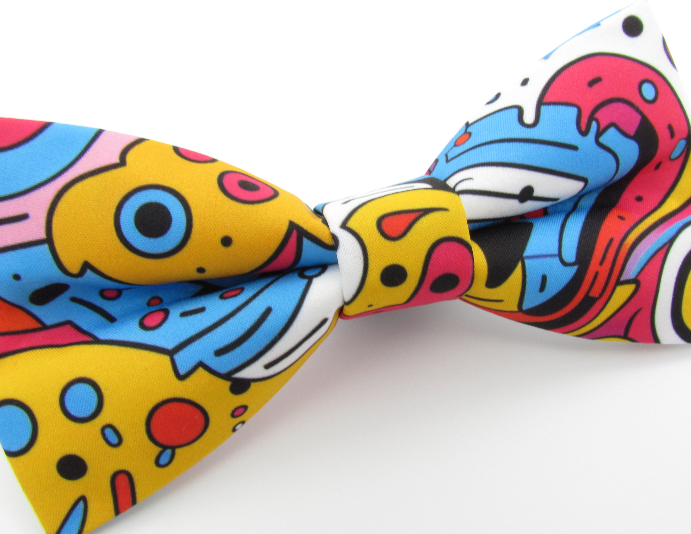 Pop Art Bowtie & Faux Pocket Square - Image 4