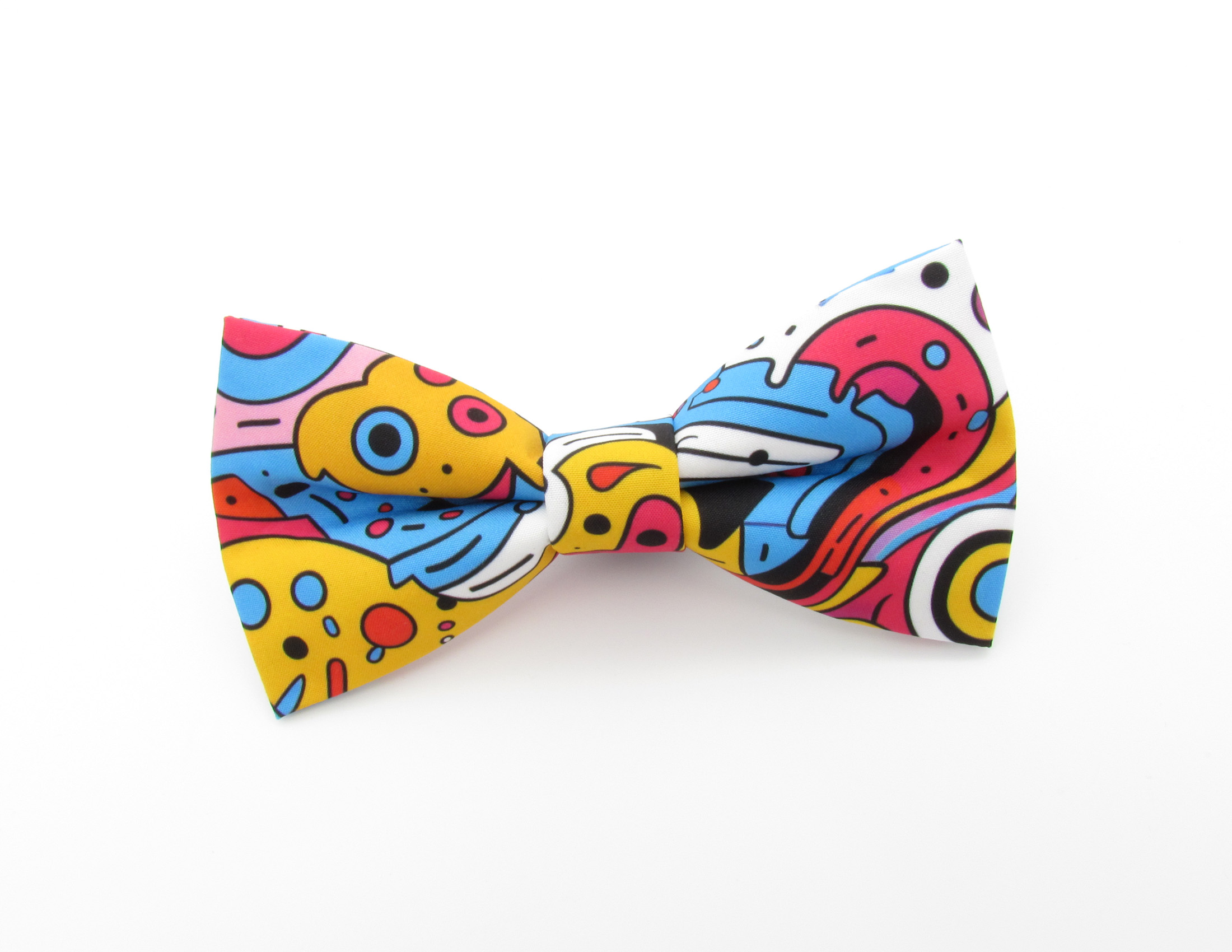 Pop Art Bowtie & Faux Pocket Square - Image 2