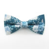 Blue Vintage Rose Bowtie Set
