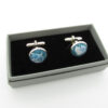 Blue Vintage Rose Bowtie Set - Image 4
