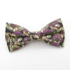 Elegant Floral Harmony Bowtie & Faux Pocket Square - Image 2