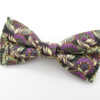 Elegant Floral Harmony Bowtie & Faux Pocket Square - Image 3