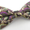 Elegant Floral Harmony Bowtie & Faux Pocket Square - Image 4