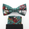 Paint the Roses Red Bowtie & Faux Pocket Square - Image 5