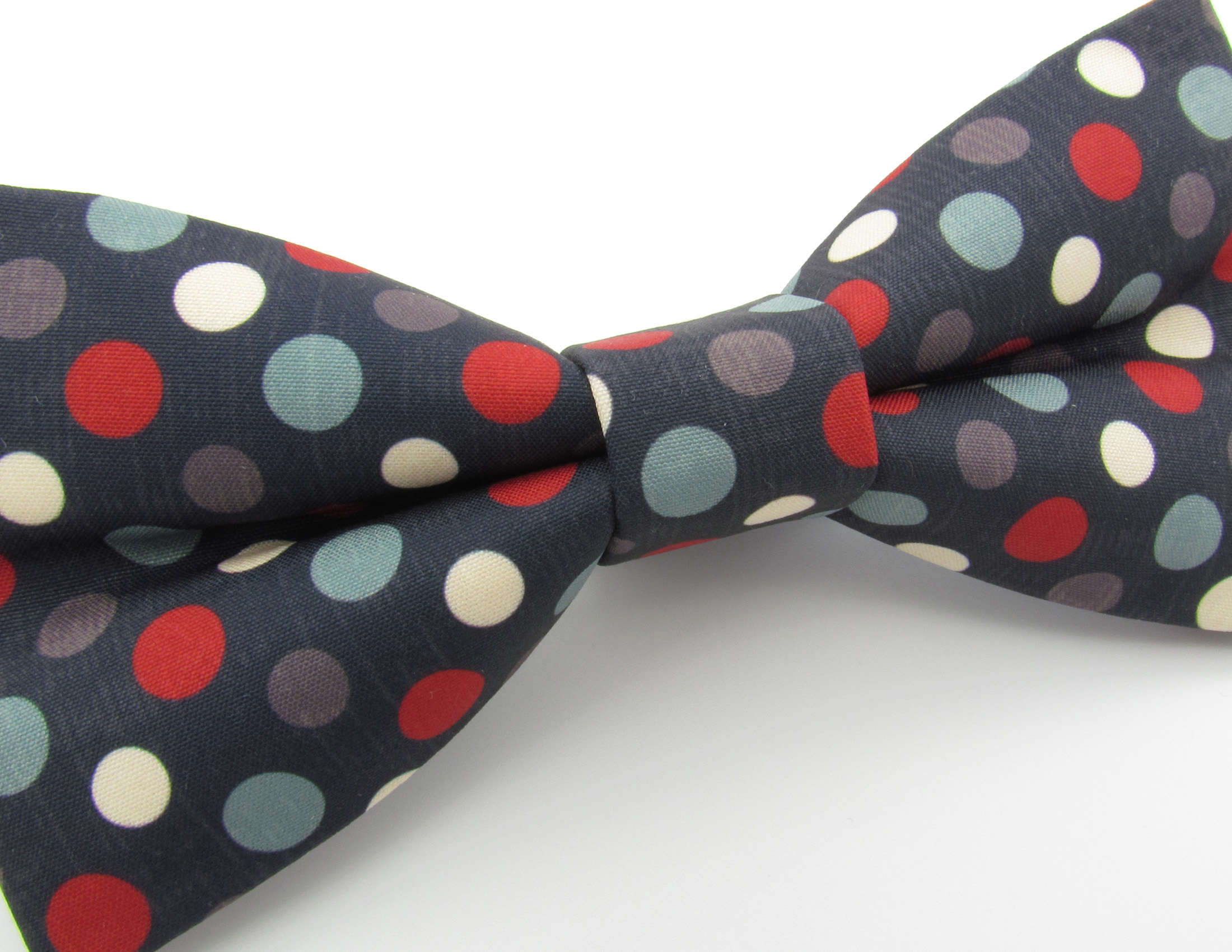 Polka Dot Bowtie & Faux Pocket Square - Image 4