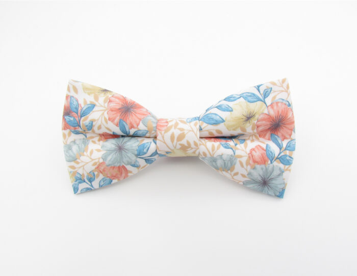 Pastel Floral Elegance Bowtie Set