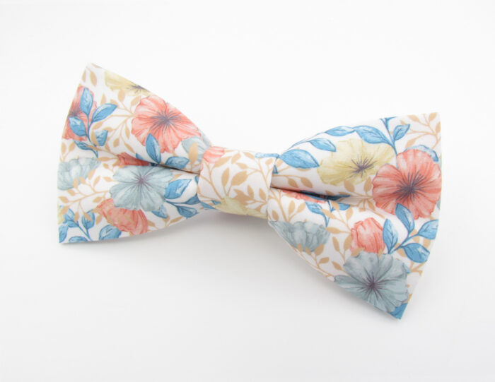 Pastel Floral Elegance Bowtie Set - Image 3