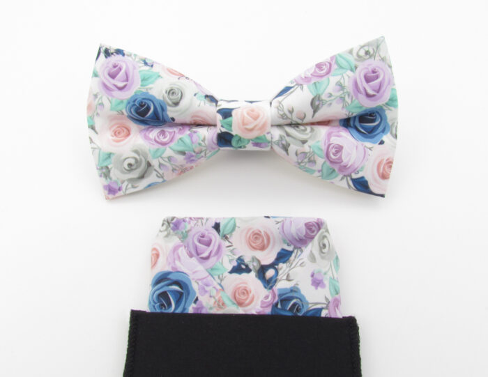 Pastel Rose Bowtie Set - Image 6