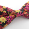 Red and Magenta Floral Bowtie - Image 8