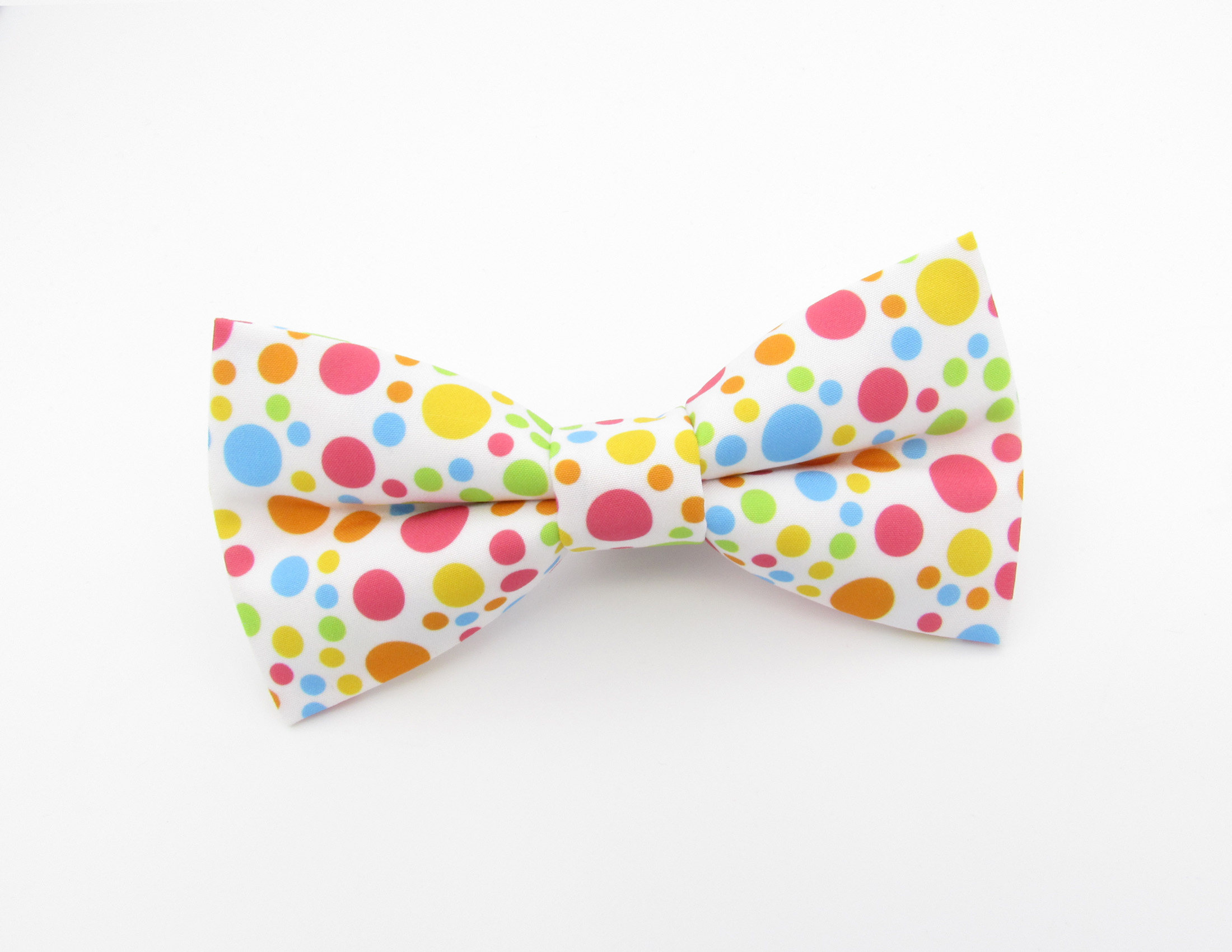 Bright Polka Dot Bowtie Set - Image 2