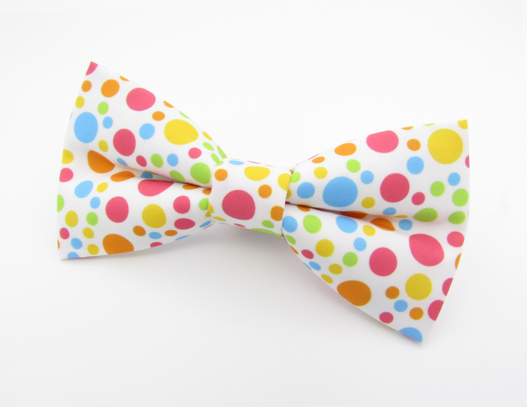 Bright Polka Dot Bowtie Set - Image 3