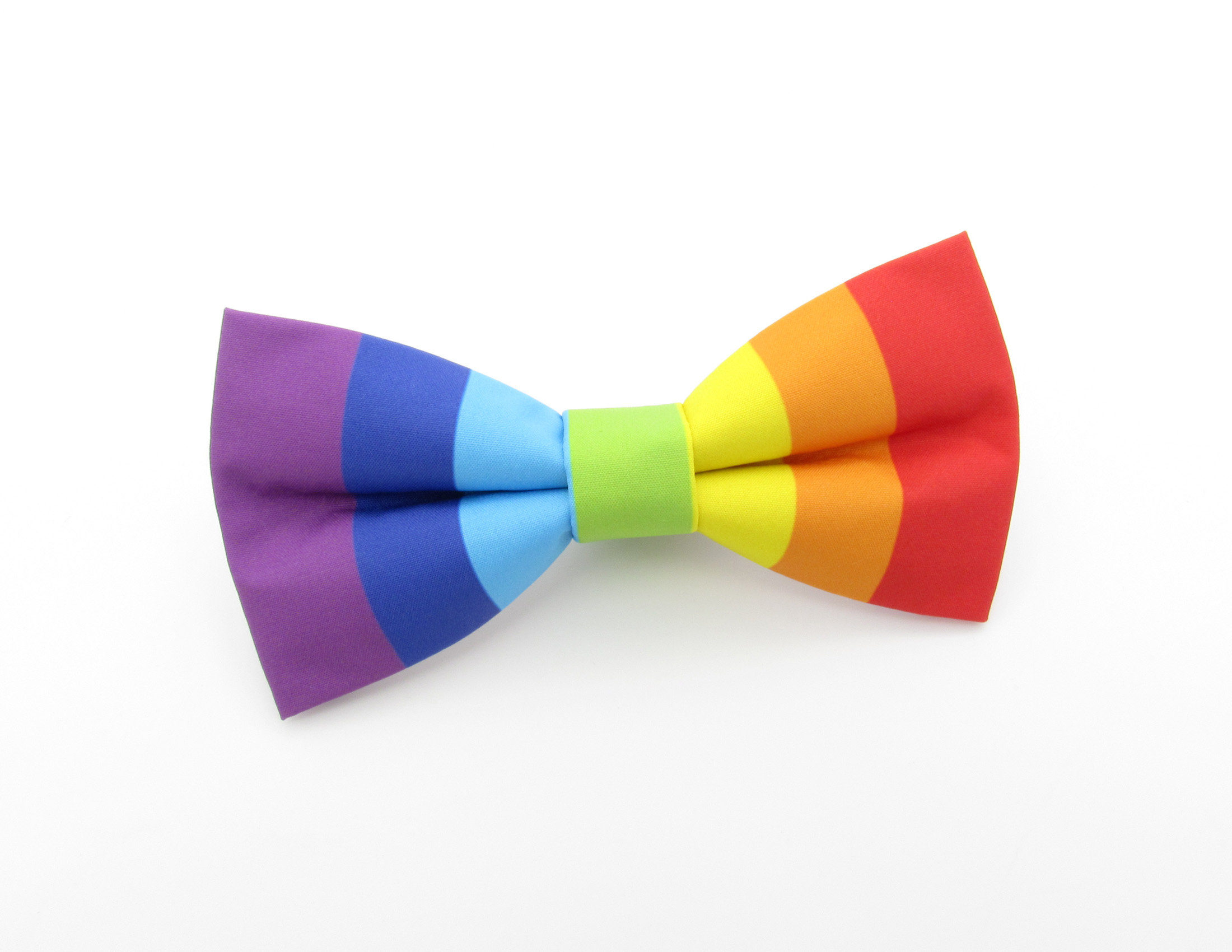 Rainbow Striped Bowtie Set - Image 2