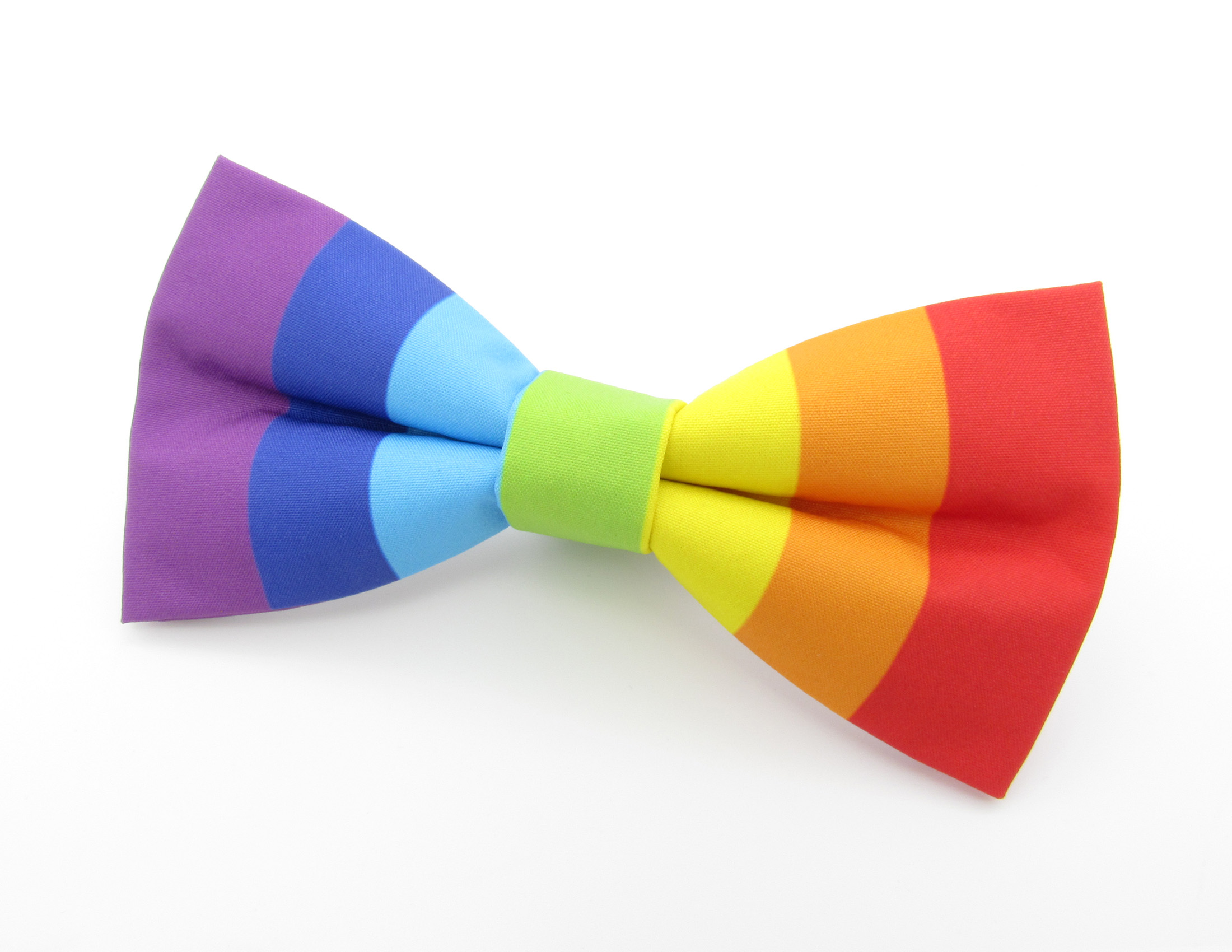 Rainbow Striped Bowtie Set - Image 3