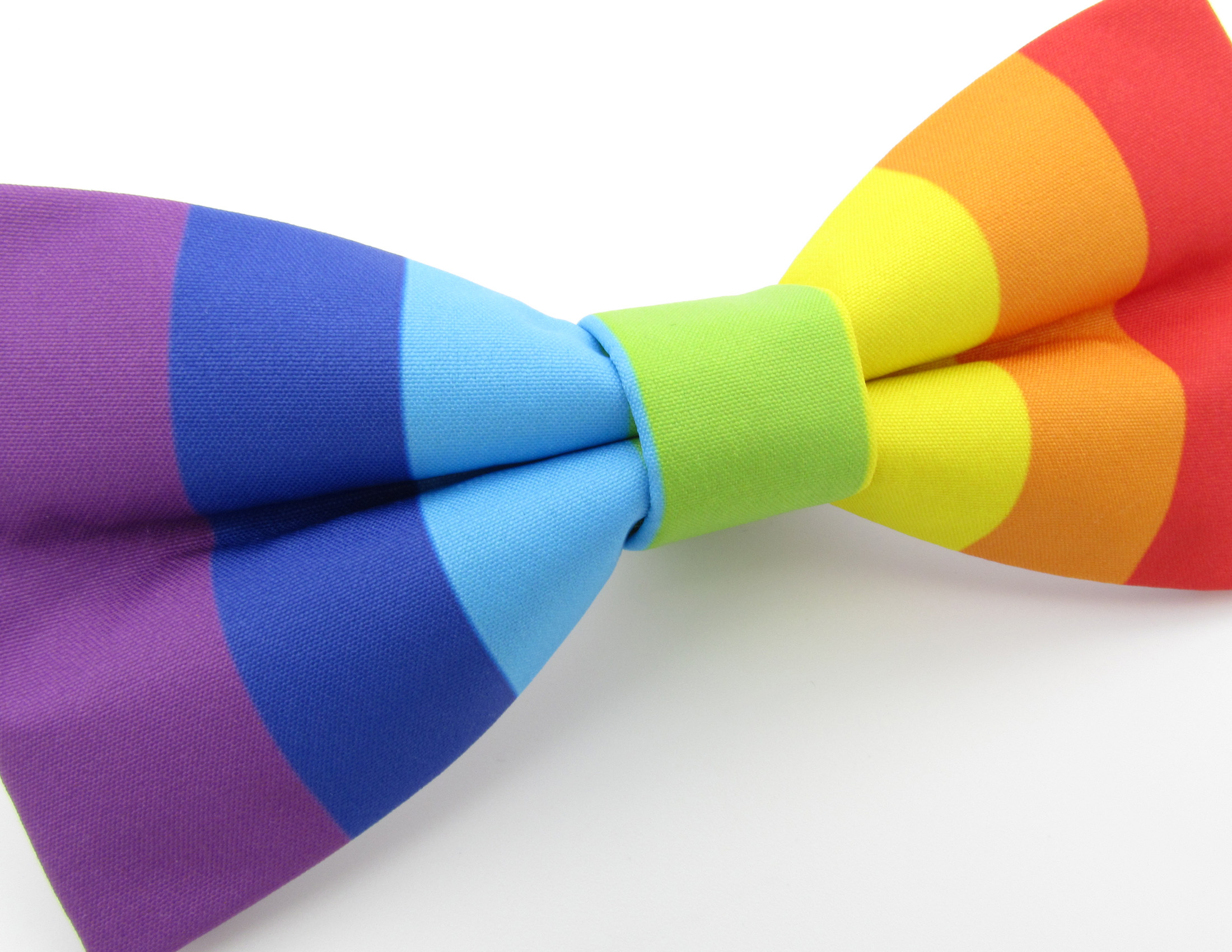 Rainbow Striped Bowtie Set - Image 10