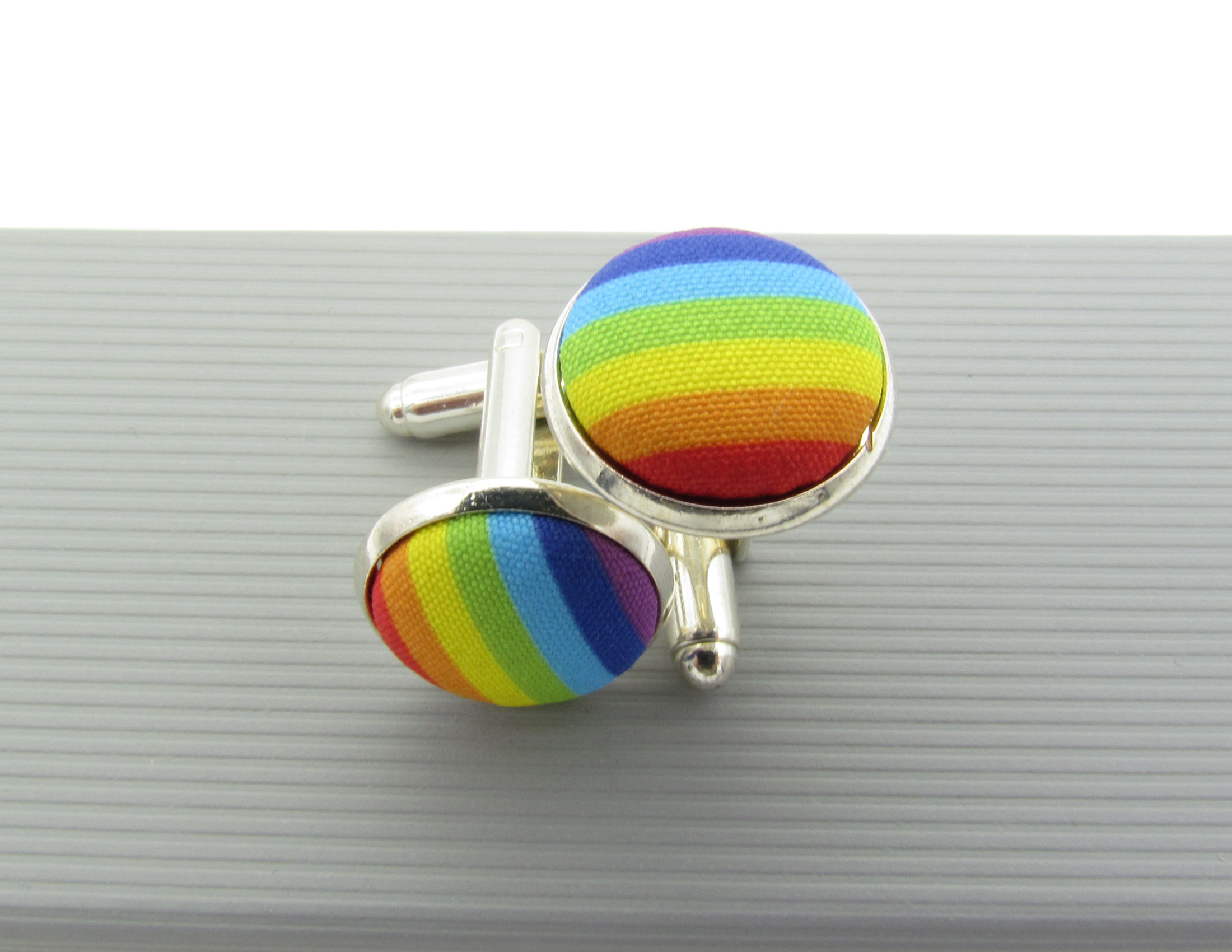 Rainbow Striped Bowtie Set - Image 11