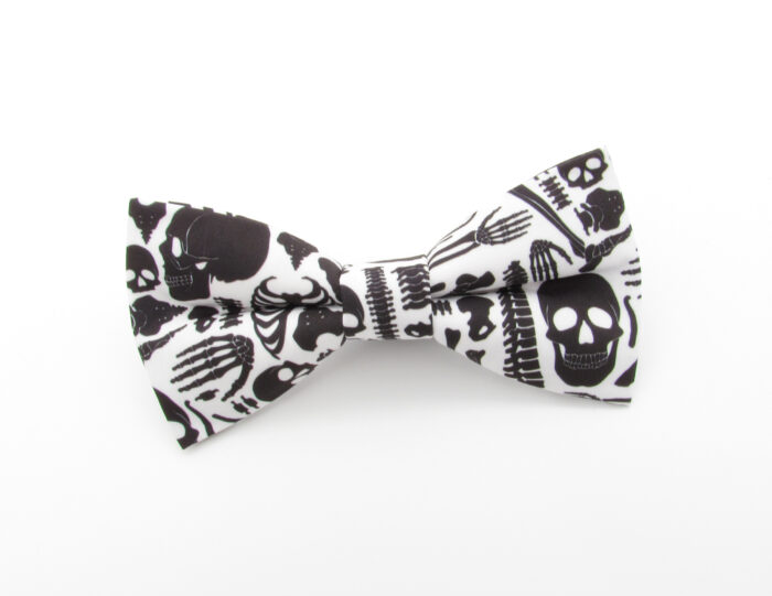 X-ray Bones Bowtie & Faux Pocket Square - Image 2