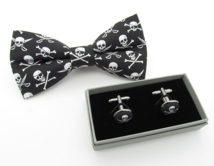 Skull and Crossbones Bowtie Set - Image 5