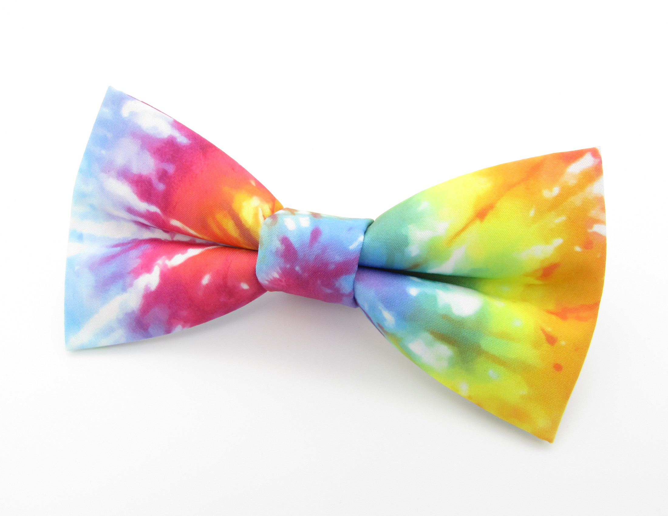 Tie Dye Bowtie & Faux Pocket Square - Image 3