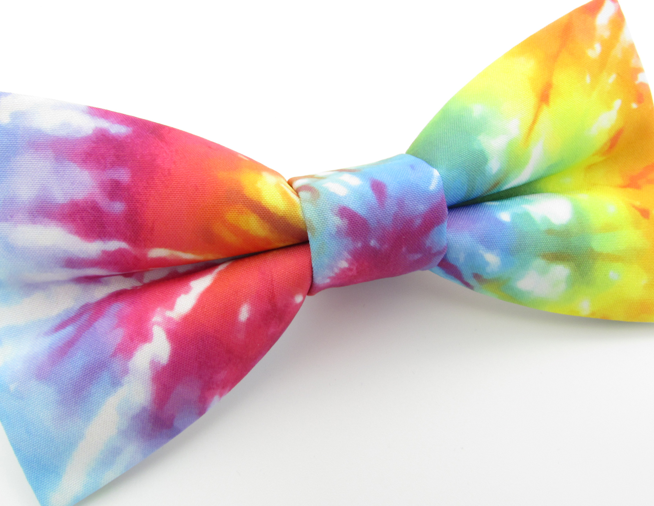 Tie Dye Bowtie & Faux Pocket Square - Image 4