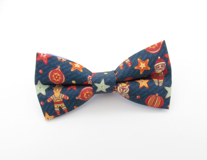 Vintage Toy Christmas Bowtie & Faux Pocket Square - Image 2