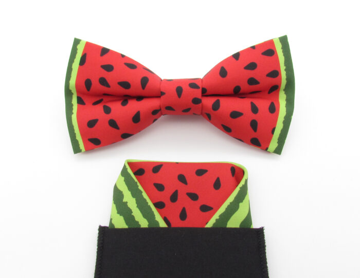 Red Watermelon Slice Bowtie Set - Image 6