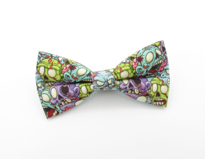 Zombie Face Bowtie & Faux Pocket Square - Image 2