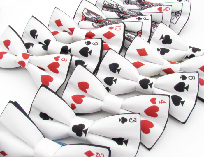 Playing Card Bowties