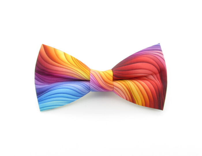 Rainbow Wave Bowtie