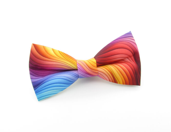 Rainbow Wave Bowtie - Image 2