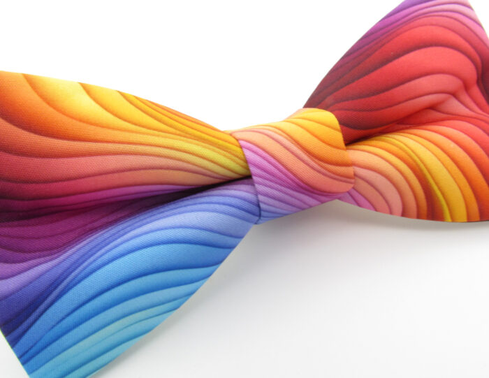 Rainbow Wave Bowtie - Image 4