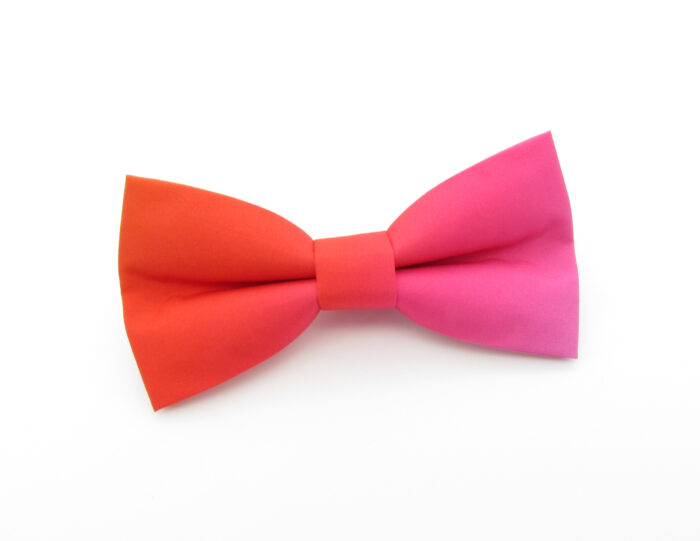 Pink and Red Ombre Fade Bowtie - Image 2