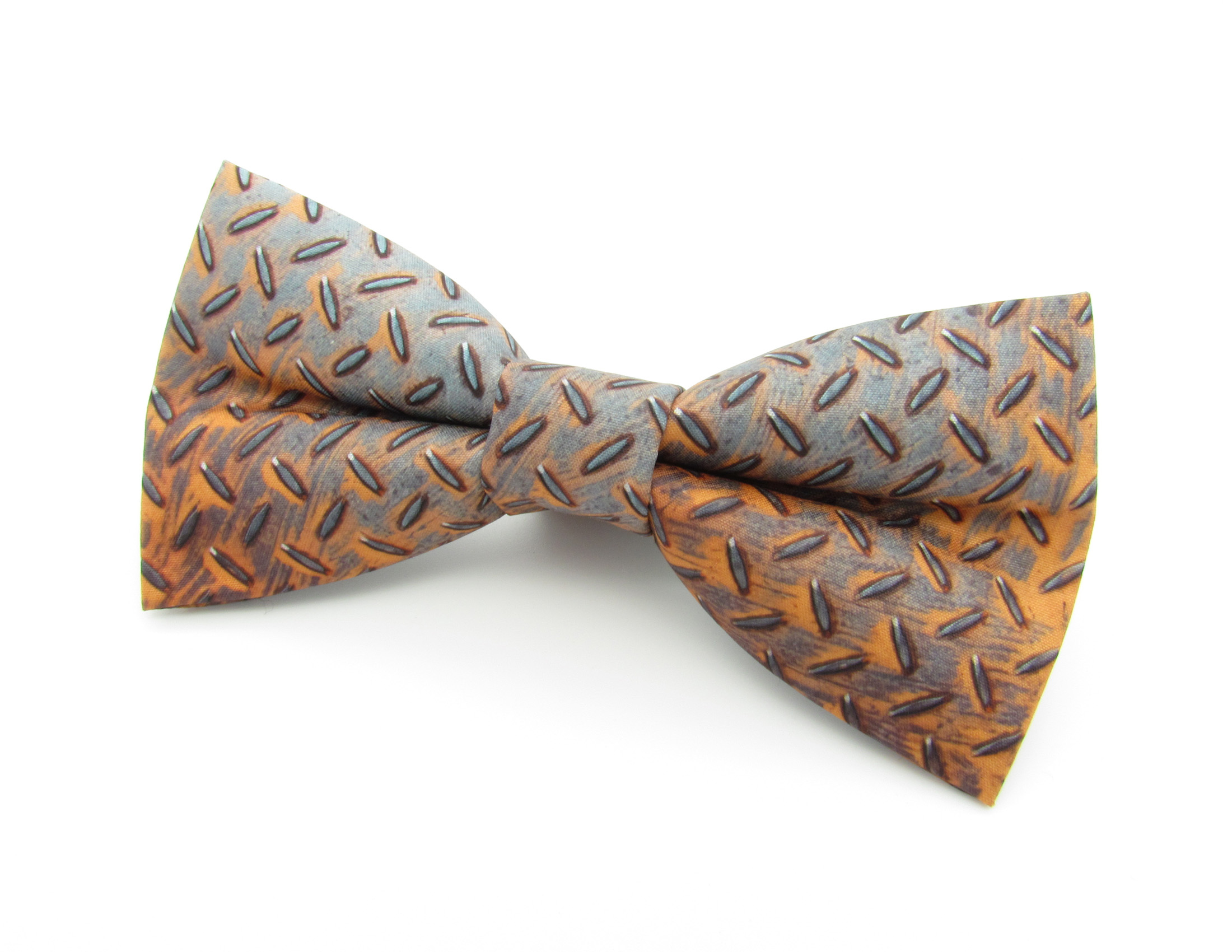Rusted Metal Patterned Bowtie - Image 3