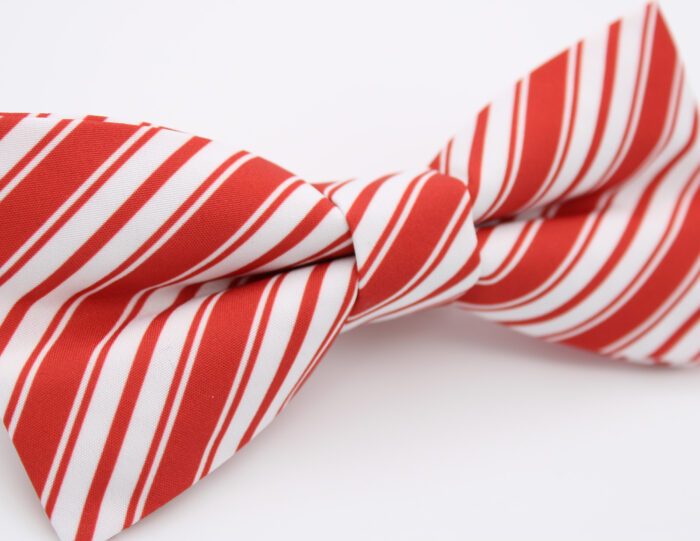 Candy Cane Striped Bowtie Set - Image 9